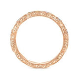 Gabriel & Co. LR4381K45JJ – 14K Rose Gold Diamond Bujukan Marquise Stackable Ring (0.10 ct)