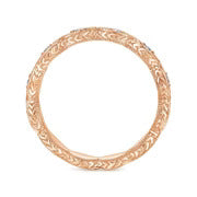 Gabriel & Co. LR4381K45JJ – 14K Rose Gold Diamond Bujukan Marquise Stackable Ring (0.10 ct)