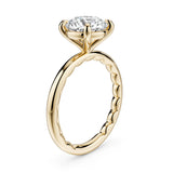 Noam Carver LU001-01YA18-A  14K Yellow Gold Classic Round Luna Diamond Engagement Ring