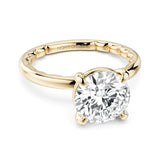 Noam Carver LU001-01YA18-A  14K Yellow Gold Classic Round Luna Diamond Engagement Ring