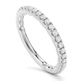 Noam Carver LU048-02WZ18-B  Platinum Luna Oval Diamond Engagement Ring Semi-Mount