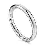 Noam Carver LUST001-01WA22 – Luna Collection Classic Diamond Wedding Band, 14K White Gold (2.20mm)