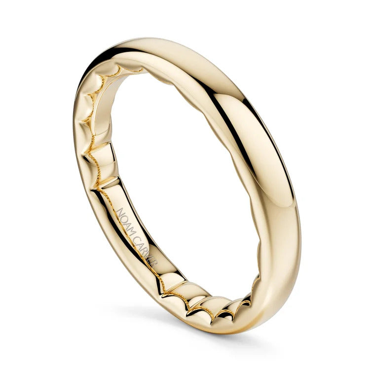 14KW Classic Luna Diamond Wedding Band 2.80mm