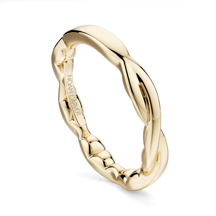 14KW Twisted Eternity Luna Wedding Band