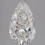 Overnight Loose Lab‑Grown Pear Cut Diamond – 4.13ct VVS2 G Color (IGI #LG700501317)