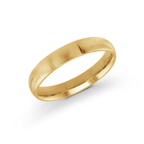 Malo Bands Classic Yellow Gold Wedding Band (4mm)