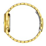 Citizen Tsuyosa NJ0152-51X – Automatic Gold-Tone Stainless Steel Bracelet, Sunray Green Dial Men’s Watch