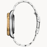 Citizen Promaster Diver NY0154-51L – Automatic Two-Tone Stainless Steel Bracelet, Blue Dial, 200M ISO-Certified Dive Watc