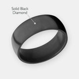ELYSIUM NYX - SOLID BLACK DIAMOND RING