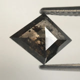 RAJA J 1.39CT Salt & Pepper Kite-Shaped Natural Diamond (Model 04670)