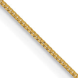 Quality Gold 14K Yellow Gold 18-inch .5mm Box Chain with Lobster Clasp – Model PEN1L-18