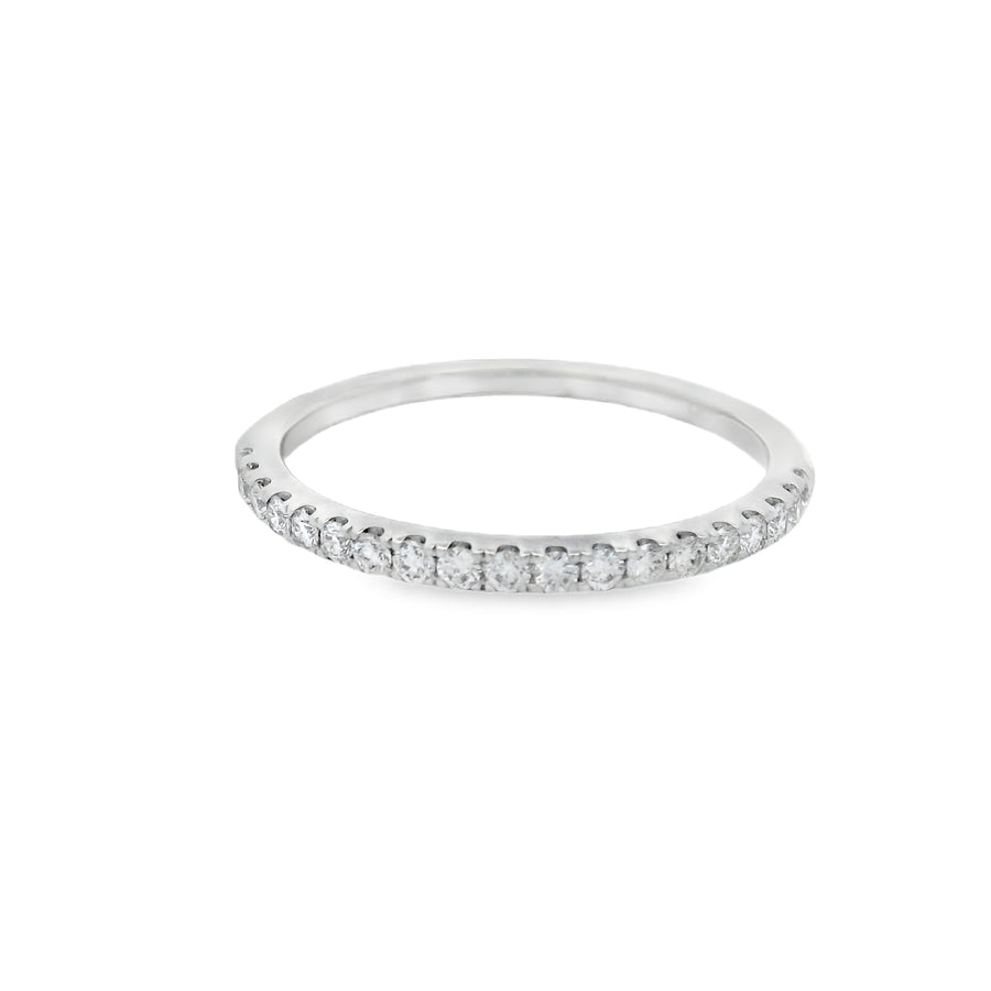 2CTW Radiant Hidden Halo Wedding Set - Lab Grown