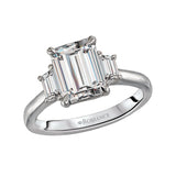 Classic Emerald Cut Engagment Ring