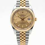 Rolex Watch 36MM 116233 Datejust Champaign Dial