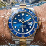 Rolex Submariner Date Oyster 40mm – Oystersteel & Yellow Gold, Royal Blue Dial (Calibre 3235)