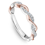 Noam Carver STA37-1 Stackable Diamond Band – 14K/18K Gold or Platinum, Size 3.5