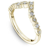 Noam Carver STB10-2YM Stackable Diamond Ring – 14K Yellow Gold, 0.18ct