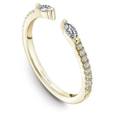 Noam Carver STC14-1Y – Stackable Diamond Band, 18K Yellow Gold, 0.39ct Total Weight