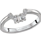 Romance Curved Wedding Band – 160053-W