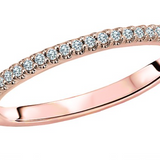 LaVie Diamond Wedding Band Romance Collection