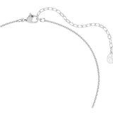 Swarovski Sublima pendant Round cut, White, Rhodium plated 5738246