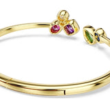 Swarovski Imber bangle Mixed cuts, Multicolored, 18K gold finish 5753259
