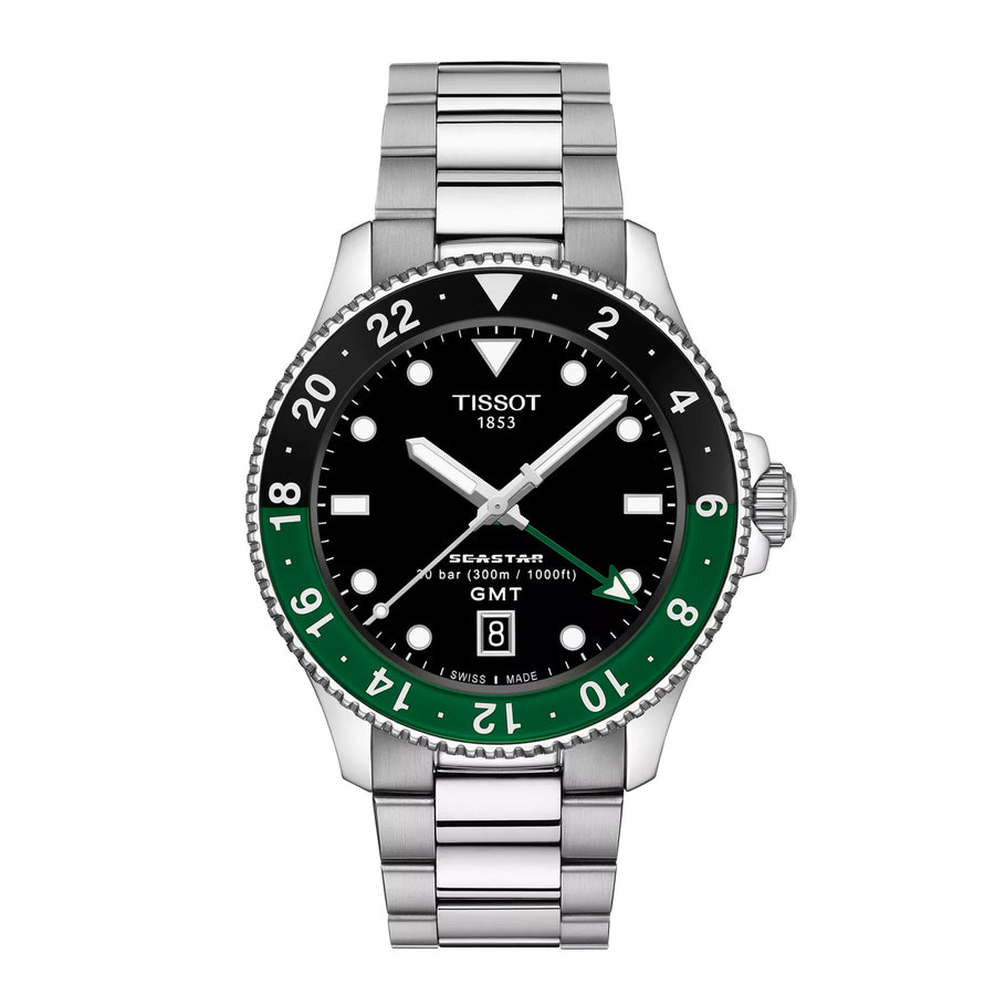 Tissot Watch Seastar 1000 GMT 40mm T120.852.11.051.00