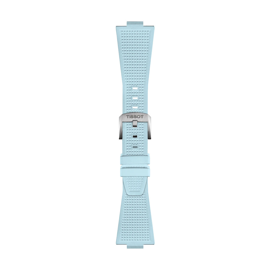 Tissot Official PRX Light Blue Rubber Strap