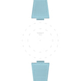 Tissot Official PRX Light Blue Rubber Strap