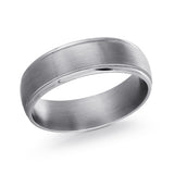 Tantalum Band With Satin Finish Round Edges