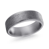 Tantalum Band With Scratch Finish