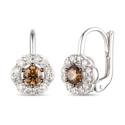 Le Vian - Chocolate An Nude Halo Diamond Earrings