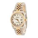 Rolex Datejust 36 16233 White Roman Dial