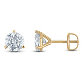Women's Diamond Stud Earrings 14k 1/4 Carat Natural Diamond