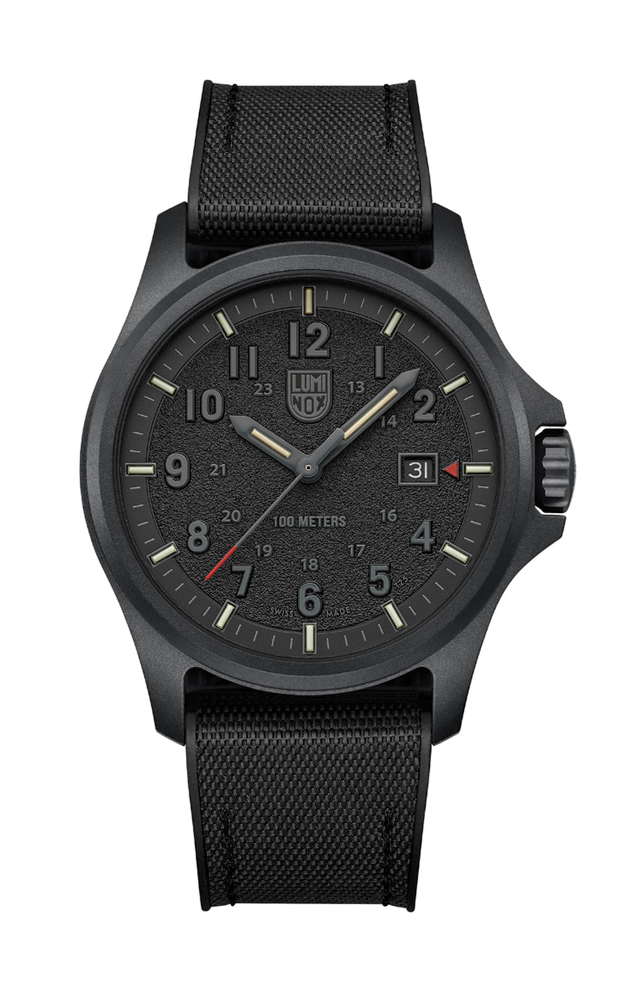 Luminox Watch ATACAMA FIELD 1970 SERIES Black|Black 10ATM 44mm NBR Black/Textile XL.1961