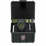 Luminox Navy SEAL 45mm Carbonox Green Dial Quartz Mens Watch XS.3517.NQ