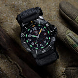 Luminox Navy SEAL XS.4231.SET – 45mm Black Steel Swiss Quartz Watch