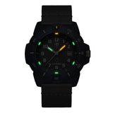 Luminox Navy SEAL XS.8902.ECO Men’s 46mm Swiss Quartz Watch – Sustainable Case, Blue Dial, Recycled Band