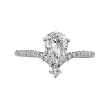 Romance Diamond Semi-Mount Engagement Ring