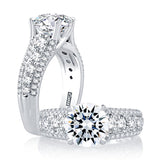 A.JAFFE Metropolitan Engagement Ring