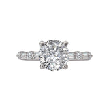 Diamond Semi-Mount Engagement Ring