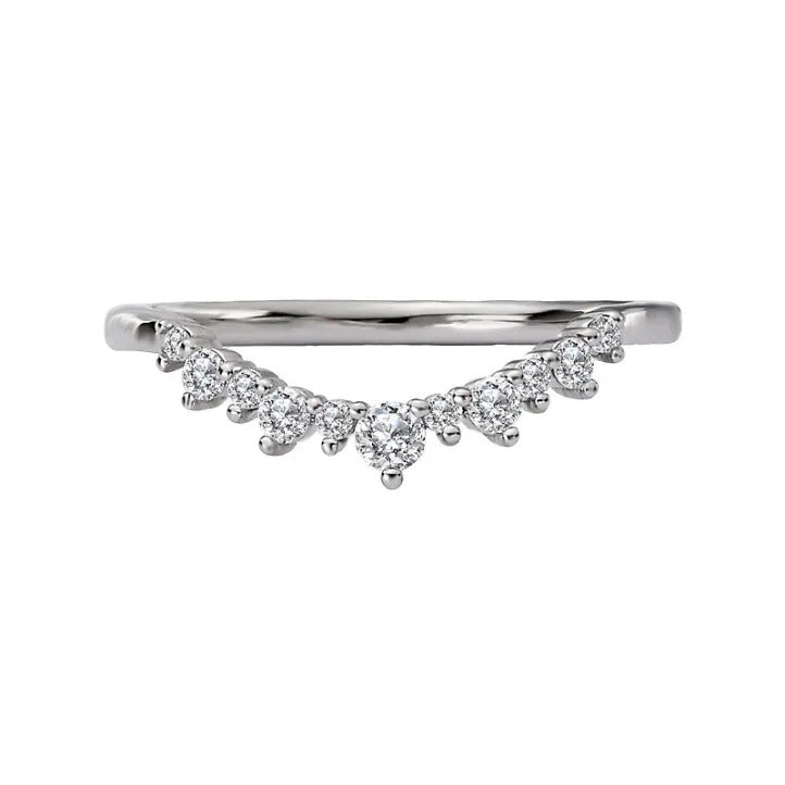 Romance Diamond Nesting Wedding Band