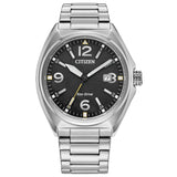 Citizen AW1571-76E Sport – Men’s Eco-Drive Stainless Steel Black Dial 42mm Watch