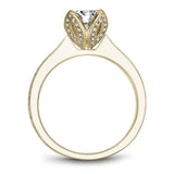 Noam Carver - Vintage Floral Diamond Head Setting