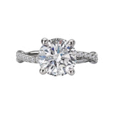 Romance Semi-Mount Diamond Engagement Ring