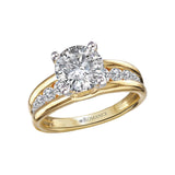 Semi-Mount Diamond Engagement Ring