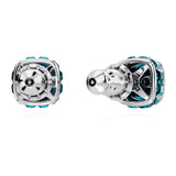 Birthstone stud earrings