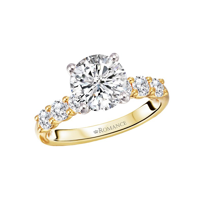Diamond Semi-Mount Engagement Ring