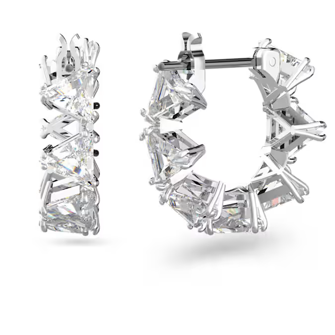 Matrix hoop earrings