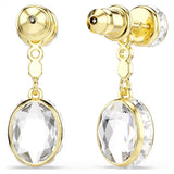Swarovski Chroma drop earrings Mixed cuts, Multicolored, Gold-tone plated 5738478